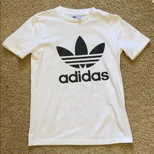 White Addidas Shirt